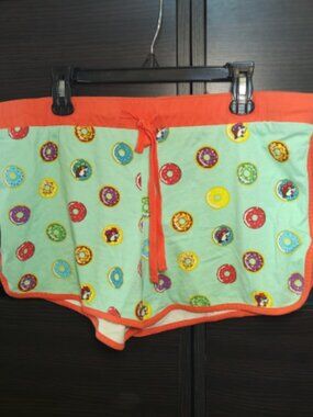 Buc-ees Donut Disturb Lounge Pajama Shorts Medium